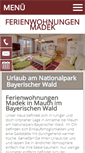 Mobile Screenshot of ferienwohnungen-mauth.de